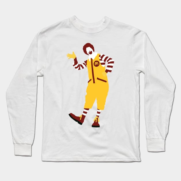 Ronald Long Sleeve T-Shirt by FutureSpaceDesigns